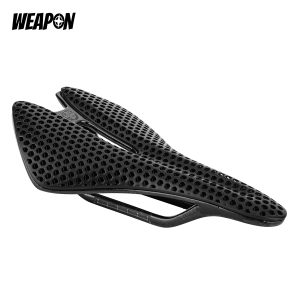 WEAPON 3D Carbon Fiber Track Racing Saddle ( Black/175g)