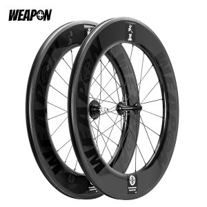 WEAPON C90 90mm Track / Fixie Carbon Fiber Wheel (700c / 90mm)