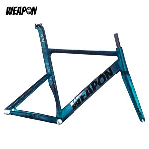 WEAPON BULLET Pro Aero Track Frameset (Matte Green)